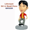 Sit & Read Pose