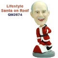 Santa on Roof