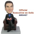 Executive on Sofa