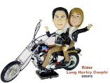 Long Harley Couple