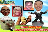 Patung Karikatur